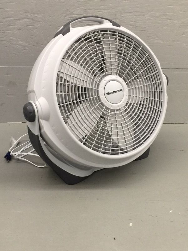 Lasko 20" Air Circulator Wind Machine 3 Speed Fan