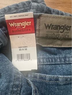 NEW Wrangler Authentics Jeans 33x32