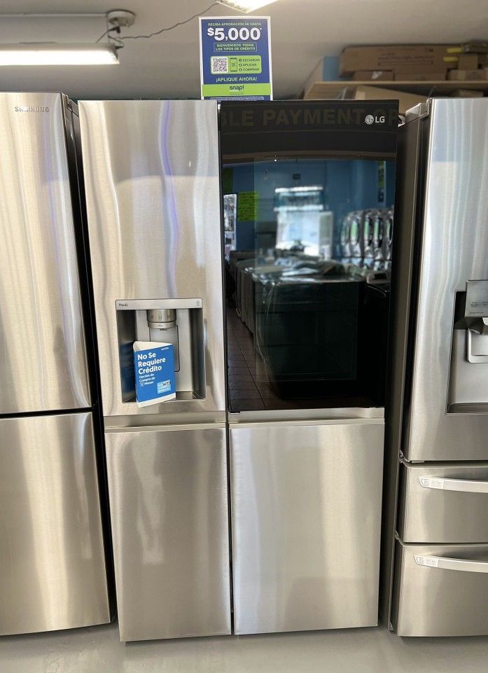 LG Side By Side Smart Refrigerator Instaview