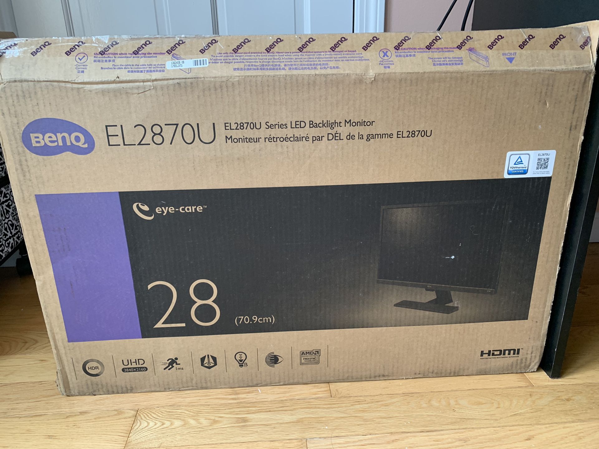 Benq 28” Monitor 