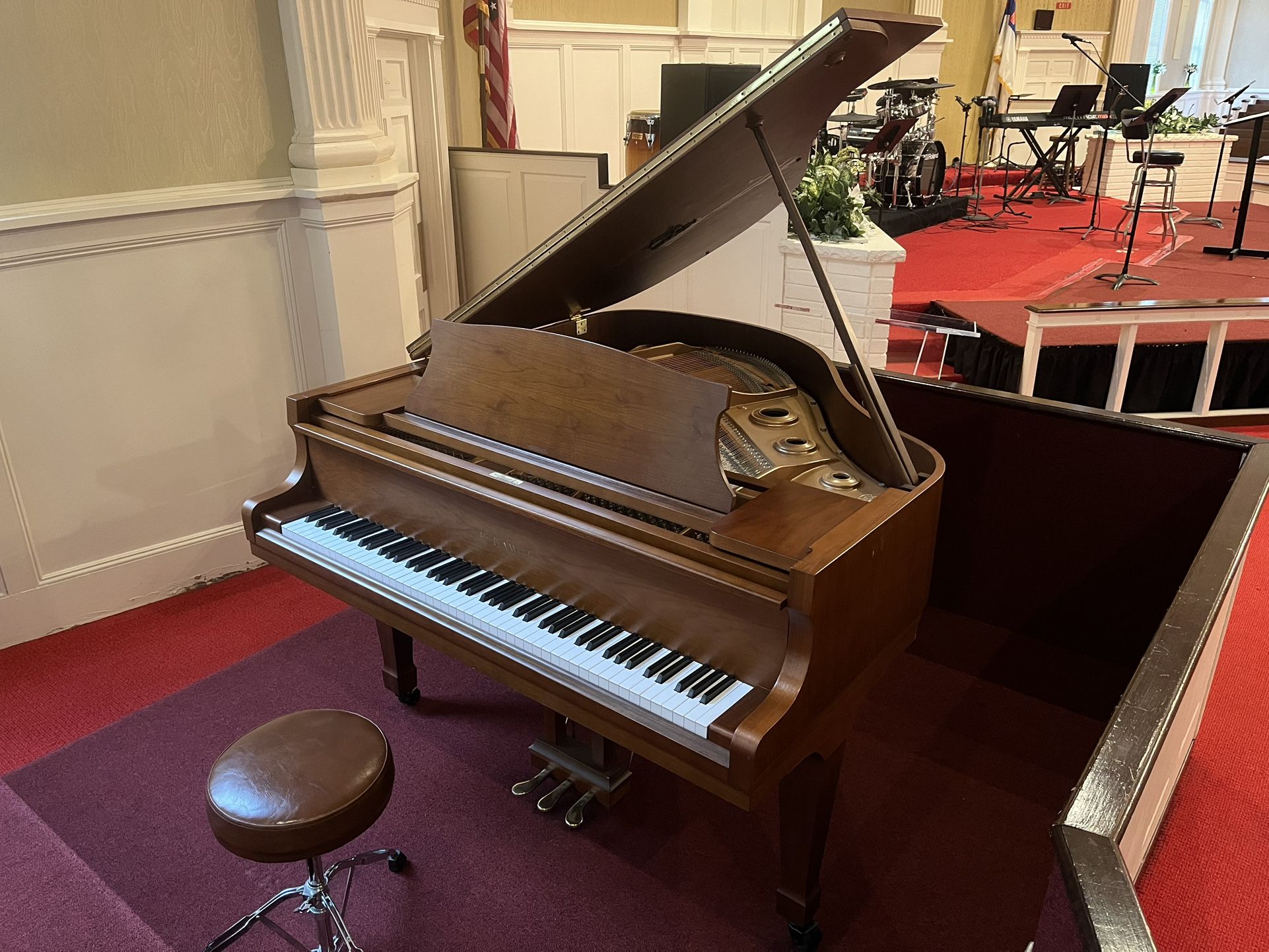 USED KAWAI KG-1D BABY GRAND PIANO