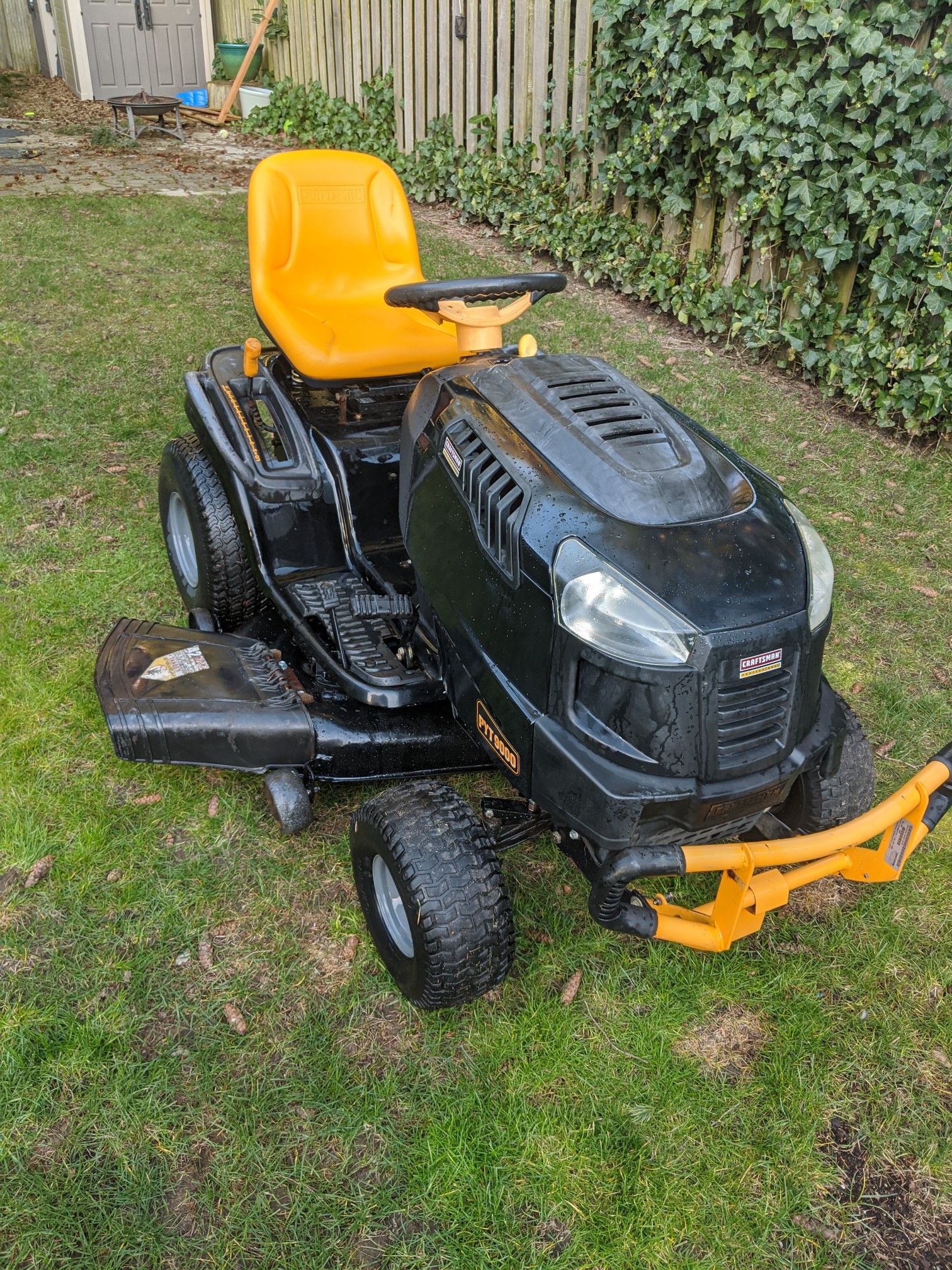 Craftsman's PYT 9000, 24HP, 42" deck