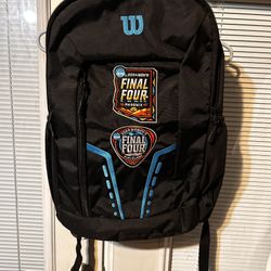 New Wilson 2024  Final Four NCAA Basketball Backpack With Padded Laptop Sleeve 