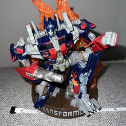 Optimus Prime Transformers Unleashed Turnarounds Statue