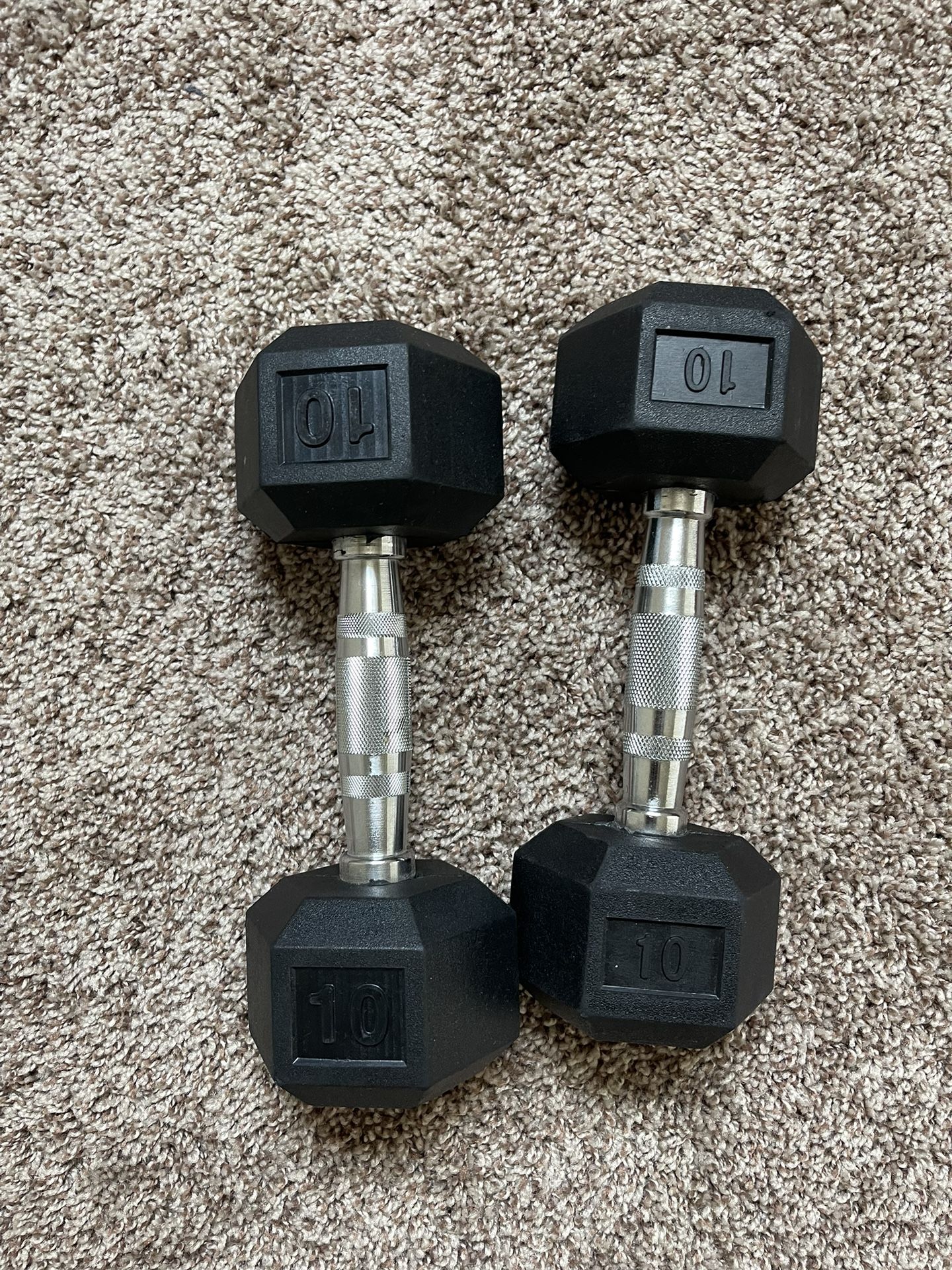 10 Lbs Dumbbells