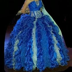 15 or Sweet 16 Royal blue/Silver $350