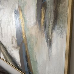 Huge wall canvas framed painting