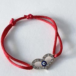 Adjustable Slide Knot Bracelets  With Charm 