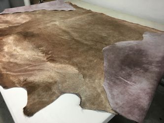Cowhide Leather Hair On, 32 Square Feet, Made In Italy