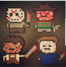 Horror movies perler beads for Sale in Colton, CA OfferUp