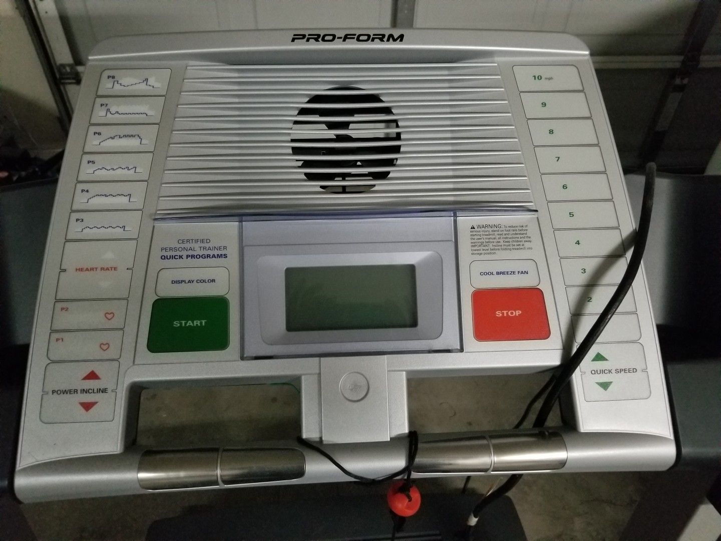 Proform c525 treadmill online for sale