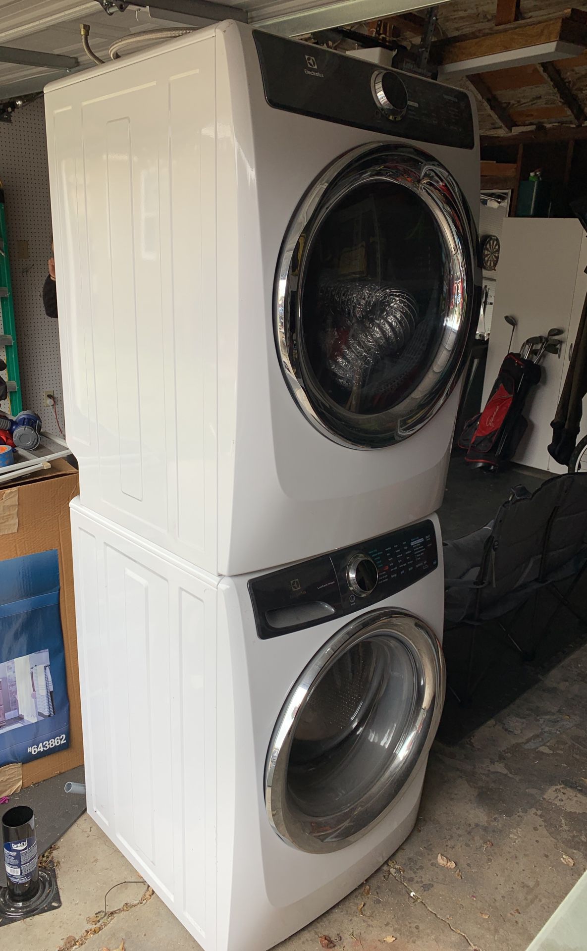 Washer/dryer stacked for sale, Electrolux brand.