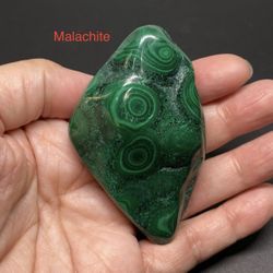Malachite Genuine FreeForm Stone from Congo, Africa 125.6g