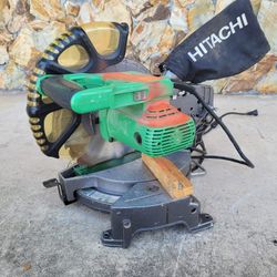 Hitachi Laser Marking Compound Saw, Wood Work Table Machine, Electric Power Tool Equipment