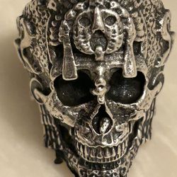 Heavy Custom Made Silver Ring 925