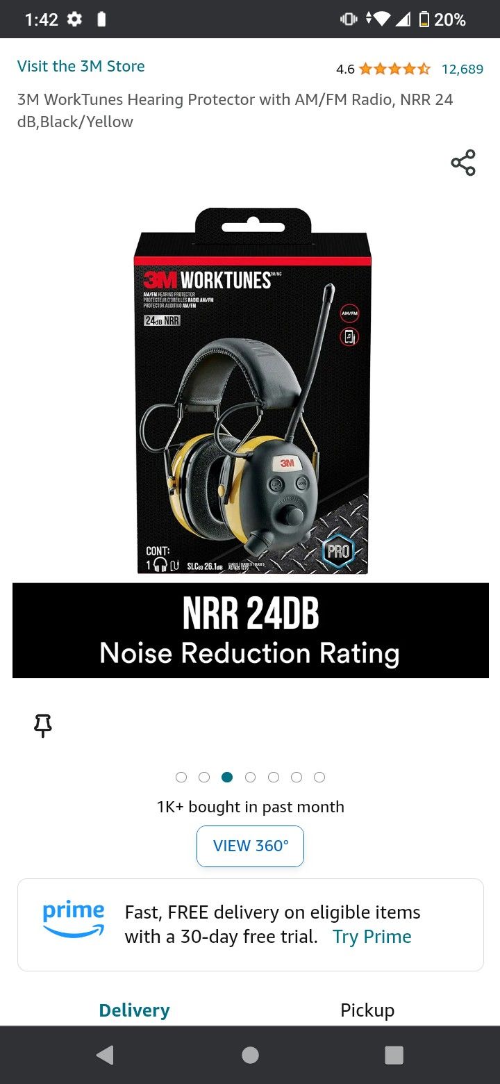 3M Padded Ear Protection