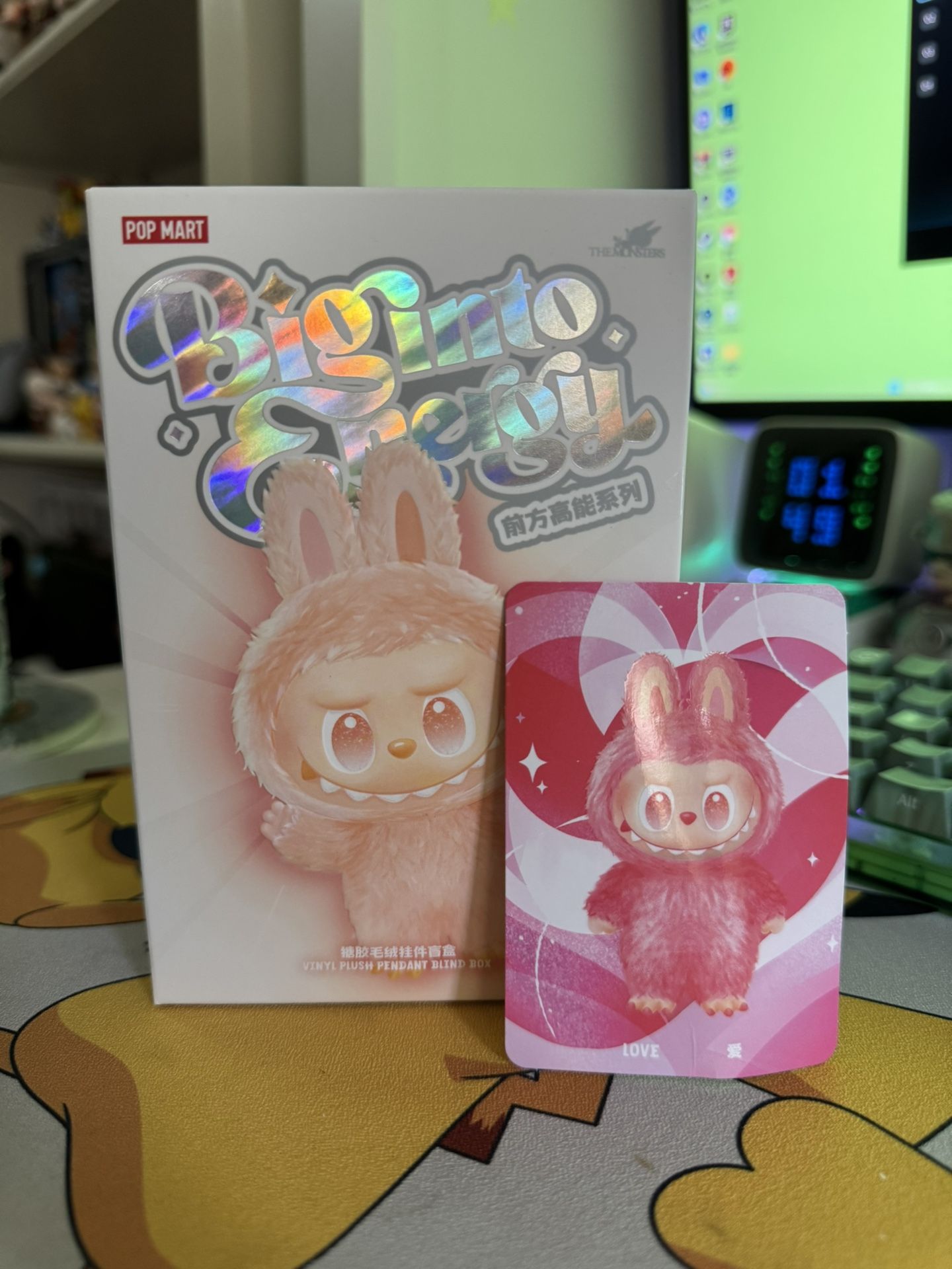 Popmart Labubu Big into Energy Love