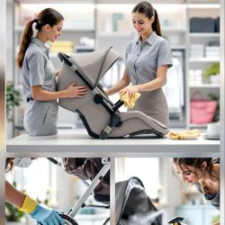 Nuna Rava Car Seat, Uppa VISTA Stroller