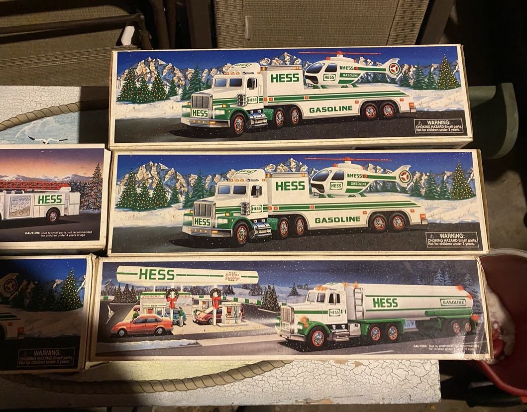 Vintage Hess Trucks