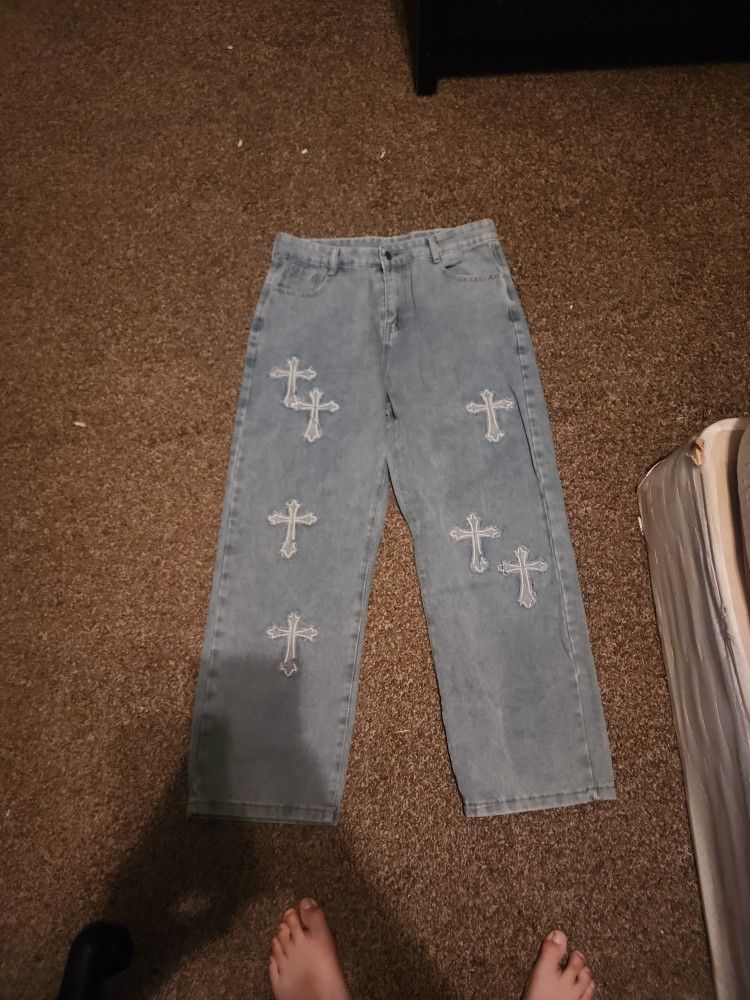 Baggy Cross Denim