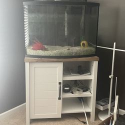 Fish Tank And Table