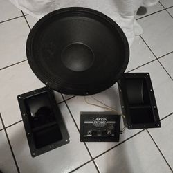 Carvin SW1801 Speaker, Xover, Hw