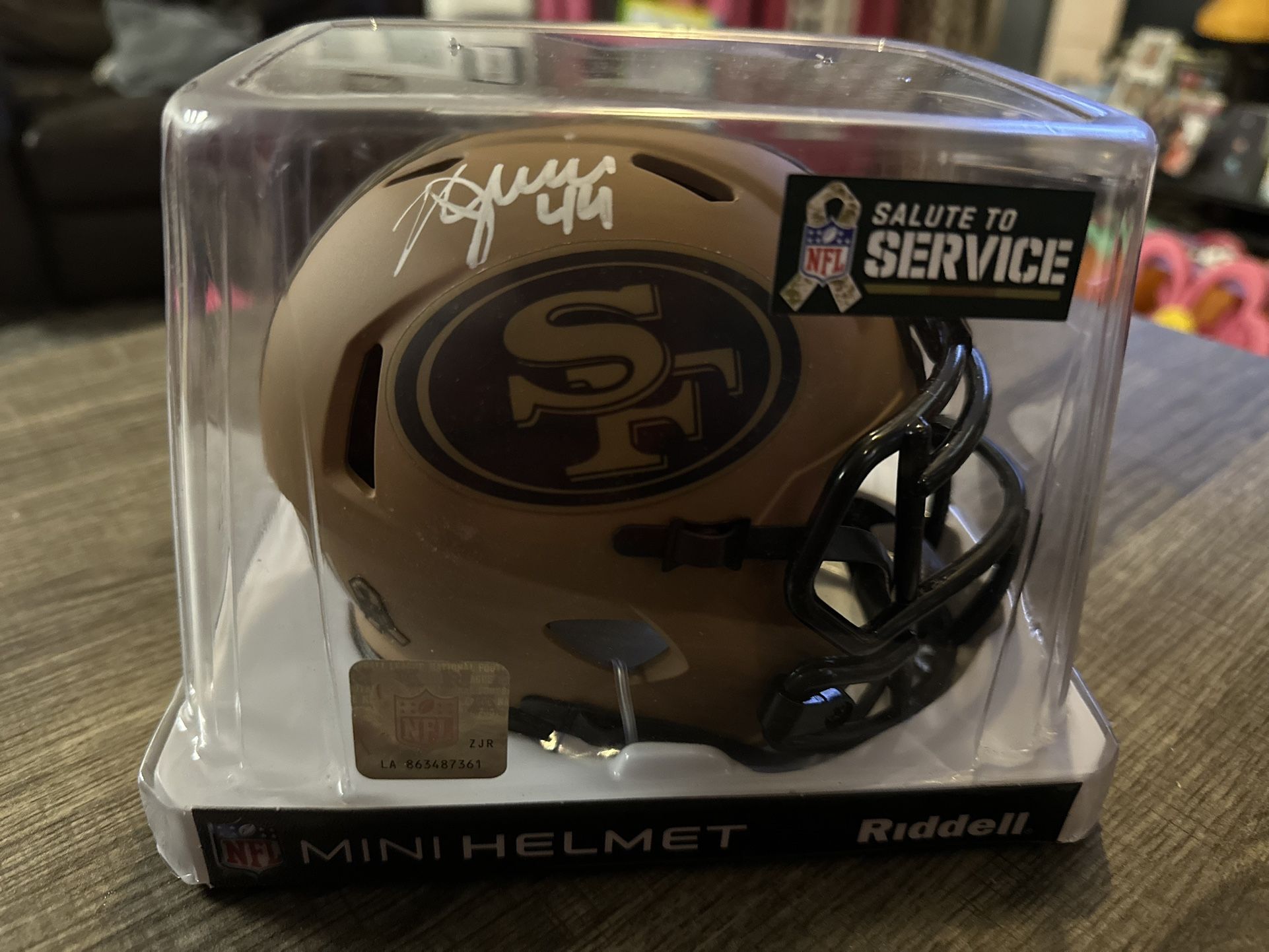49ers Mini Helmet