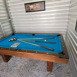 8ft Pool Table Custom Made 