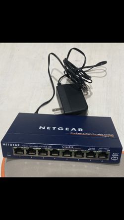 2. Like-New NETGEAR ProSafe 8-Port Gigabit Switch