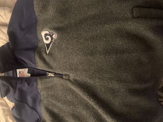 Rams Half Zipper Sweatshirt