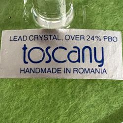Pure Crystal Wine Glasses From Italy