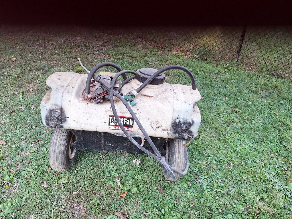 Used Tow Behind Sprayer