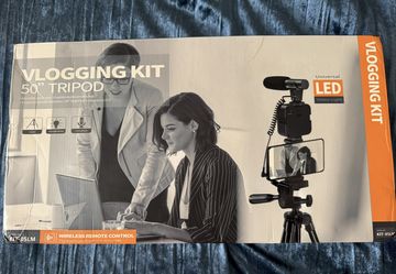 Vlogging Kit 50” Tripod  - Brand New In Box