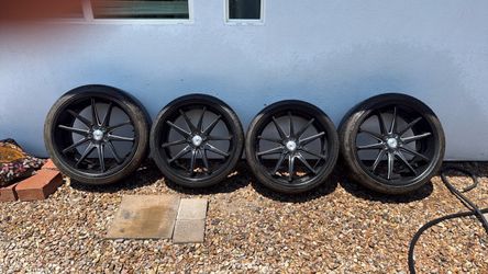 22” Black Asanti, Staggered, Black Label Edition.