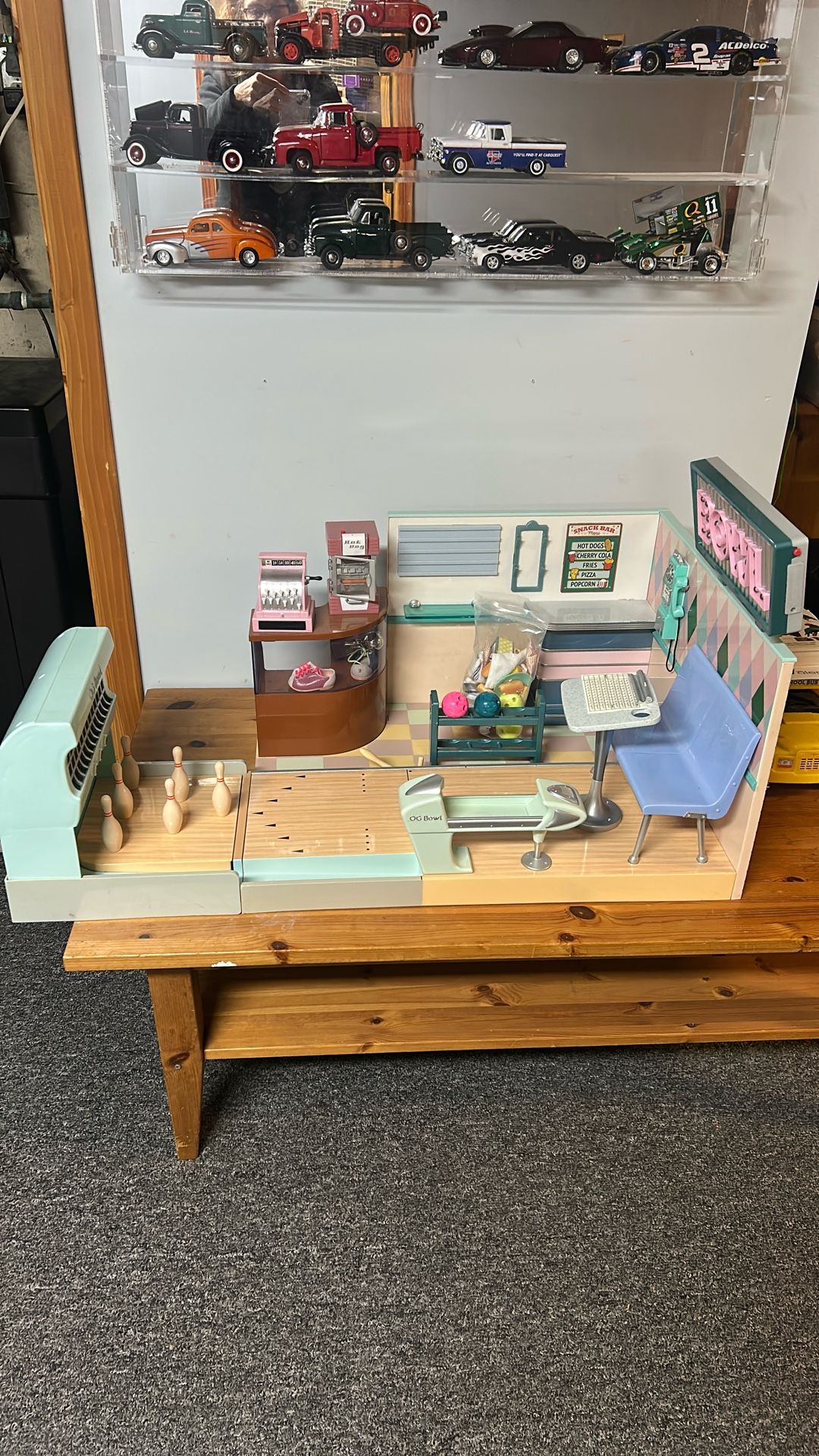 American Girl Doll Bowling