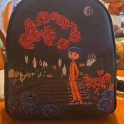 Loungefly Coraline Magical Garden Mini Backpack