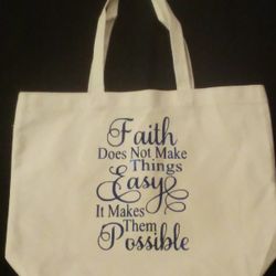 Faith Tote Bag