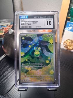 Budew CGC 10 Japanese slab
