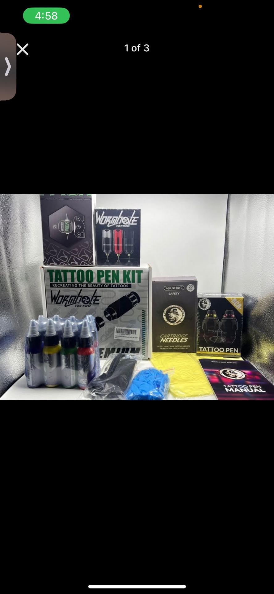 Professional Tattoo Kit Wireless & Plug In 