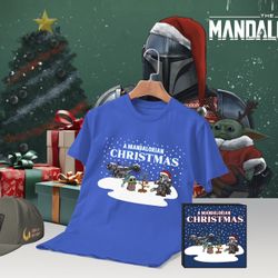 Mandolorian - Christmas Gift Package Shirt / Decor Frame 