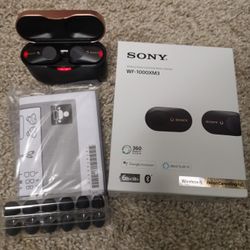 Sony WF-1000XM3 Wireless Noise Canceling Stereo Earbuds