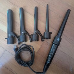 Hair Curling Iron - 5 Barrel