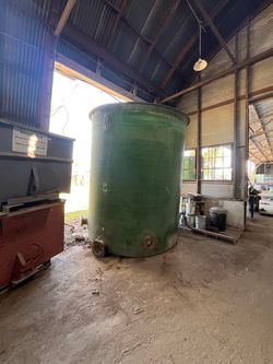 Fiberglass tank
