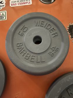 Weight Plates 50 Lbs In Total