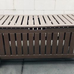 Beautiful Custom Bench with big Storage inside for your House patio, backyard, rooftop, basement, garage, etc.