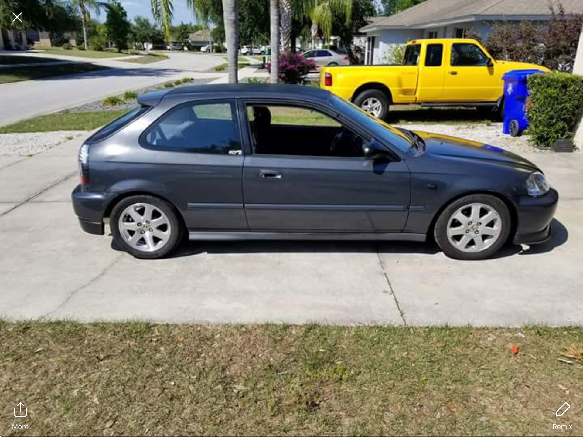 Boosted 97 honda civic hatchback