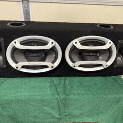 Pioneer 6”x9” speakers in box