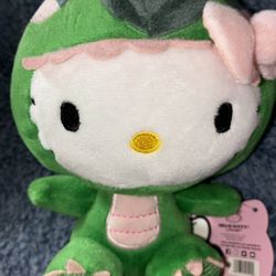 Dinosaur hello kitty