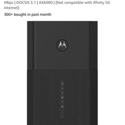 High Speed Router/modem 