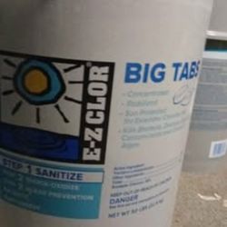 50LB 3in CHLORINE TABLETS 